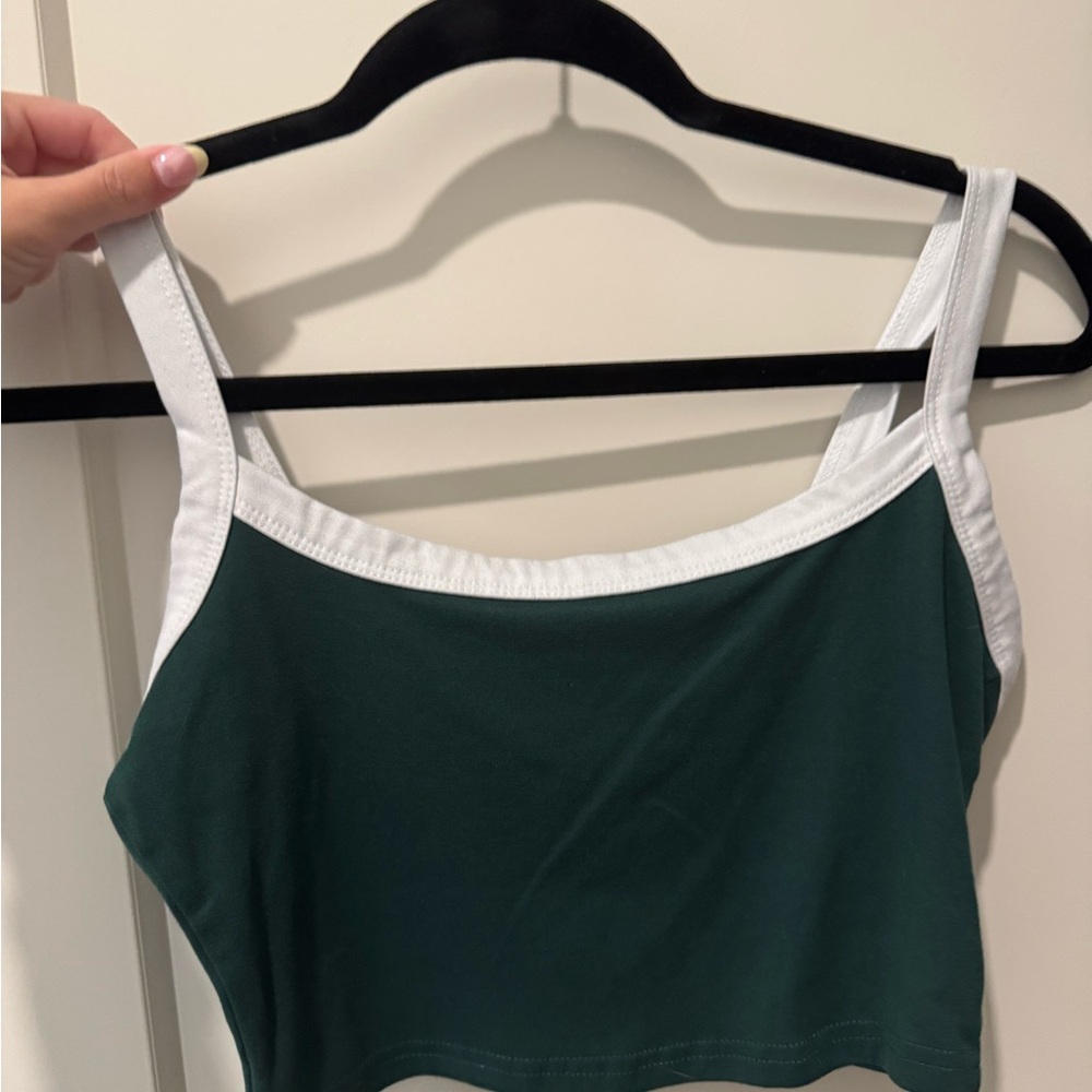 Green and White set from SHEIN
